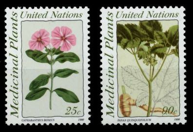 UNO NEW YORK Nr 600-601 postfrisch X92A4C6