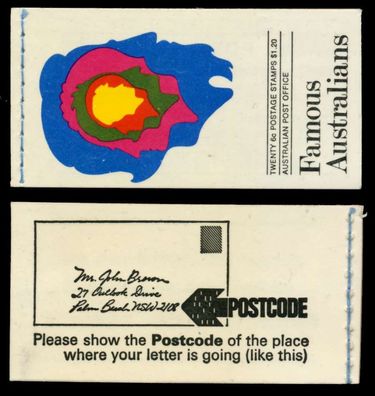 Australien Markenheft Nr MH 46 postfrisch S04163A