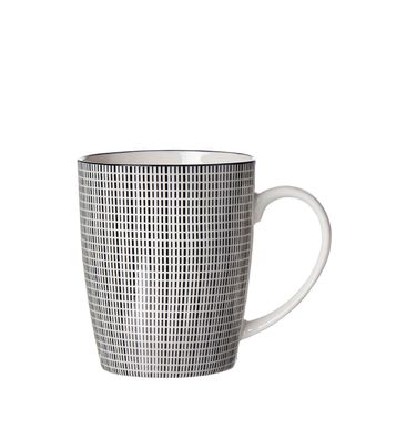 R&B Kaffeebecher | Takeo | Porzellan | Schwarz | 350 Ml
