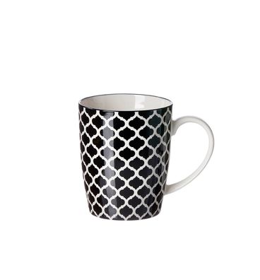 Ritzenhoff Takeo Swing Becher 350ml Schwarz Weiss