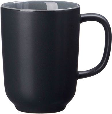 R&B Kaffeebecher | Jasper | Steinzeug | Schwarz | 285 Ml