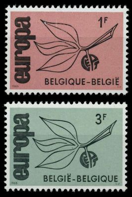 Belgien 1965 Nr 1399-1400 postfrisch S0421FA