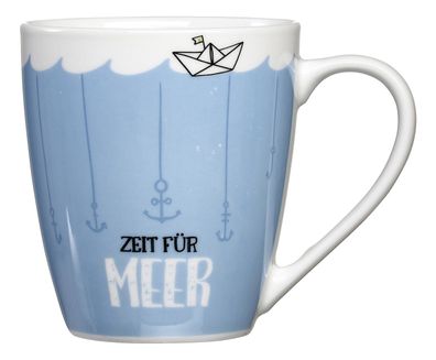 R&B Kaffeebecher | Ahoi | Porzellan | Blau | 360 Ml