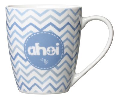 R&B Kaffeebecher | Ahoi | Porzellan | Weiss | 360 Ml