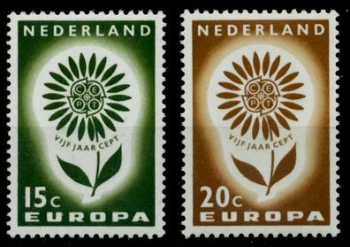 Niederlande 1964 Nr 827-828 postfrisch S04247E