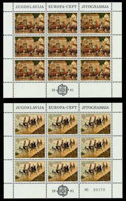 Jugoslawien Nr 1883-1884 postfrisch Kleinbg S0427CA