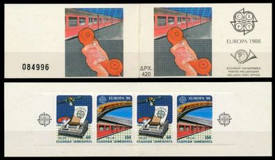 Griechenland Markenheft Nr MH 8 postfrisch S04501A