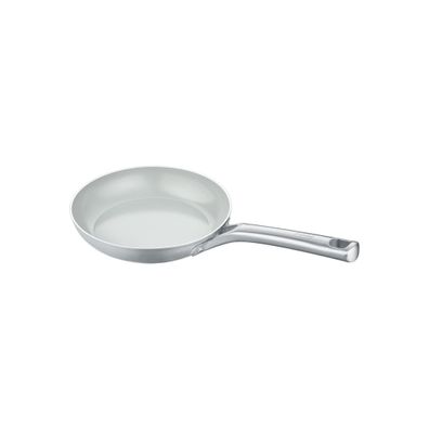 Bratpfanne 20, 24, 28 oder 30 cm, Aluminium, recycelt, grau - b. free