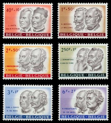 Belgien Nr 1236-1241 postfrisch S048E2A