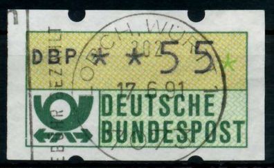 BRD ATM 1981 Nr 1-1-050 gestempelt X970312