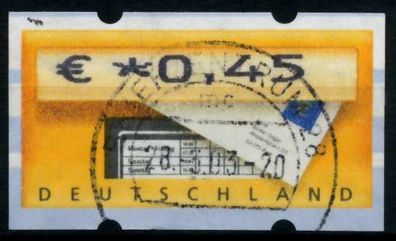 BRD ATM 2002 Nr 5-1-0045 gestempelt X97415E