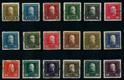 Österreich Ungarische Feldpost Nr 22-48 gestempelt X7C2156