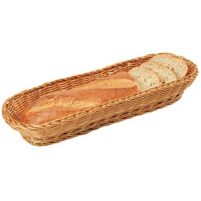 Kesper Baguettekorb Kunststoff Braun – Stilvoller Brotkorb 41 cm