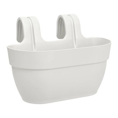 Vibia Campana Easy Hanger Balkonkasten: Weiß, 5.8L, Recycelt