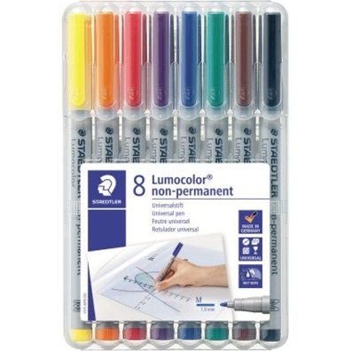 Staedtler Folienstift Lumocolor M nonperm 8St