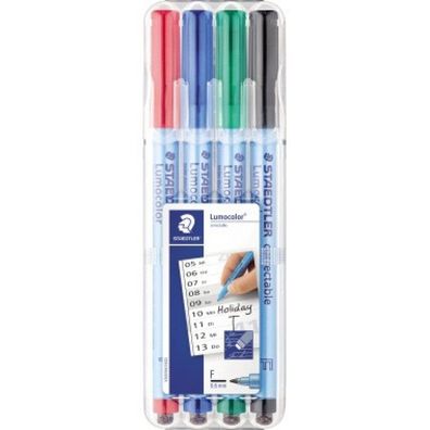 Staedtler Folienstift Lumocolor correct F 4ST
