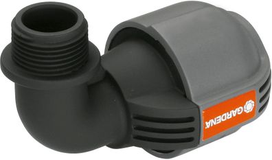 Gardena L-Stück 25mm x 3/4" AG: Regneranschluss Sprinklersystem