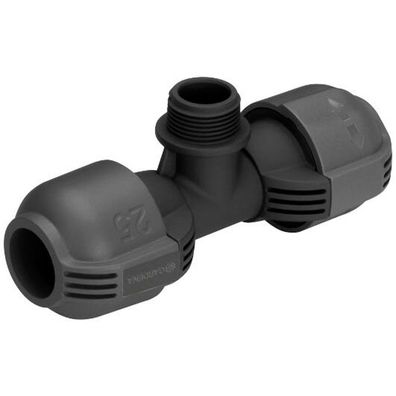 Gardena T-Stück 25mm x 3/4" AG: Sprinklersystem Anschluss