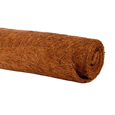 Kokoseinlage Rolle 1x1?m – für Pflanzen, ideal für Töpfe & Blumenampeln, natur