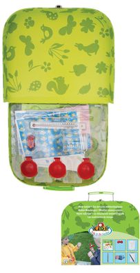 Entdecker Wetter Set Kinder Lernspiel Wetter messen Regen Wind Koffer