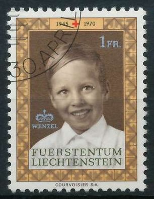 Liechtenstein 1970 Nr 526 gestempelt SB582BE