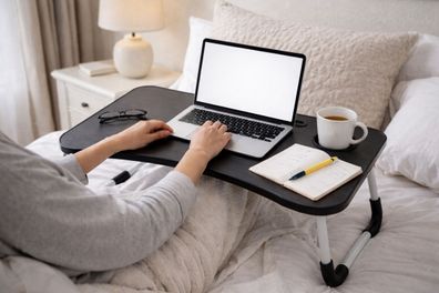 Betttablett Tablettisch Betttisch Frühstückstablett Serviertablett Laptoptisch