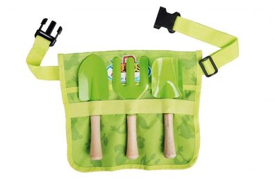 Kinderschürze mit Gartengeräten Gartenset Kinder Gartengeräte