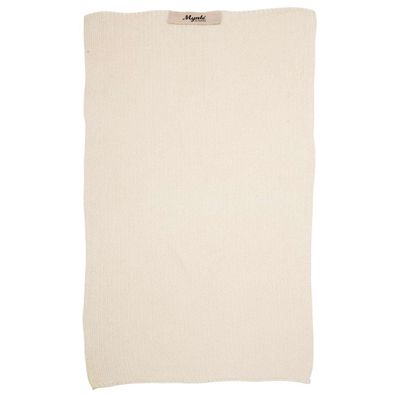 IB Laursen Mynte Handtuch Küchentuch creme gestrickt Strick Bad Küche Baumwolle