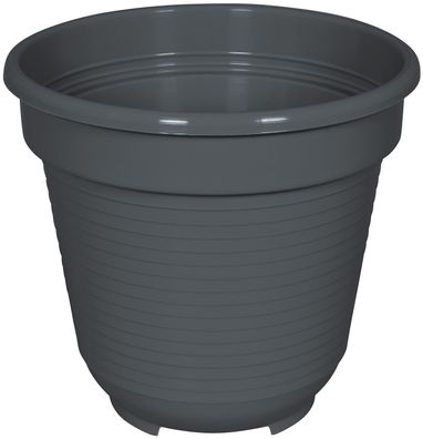 Geli Blumentopf Standard Ø 10 cm Anthrazit Kunststoff 0.35 Liter