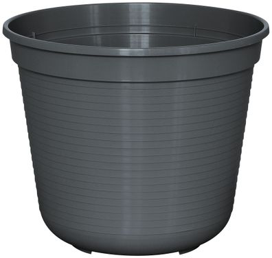 Geli Blumentopf Standard Ø 28 cm Anthrazit Kunststoff 8.5 Liter