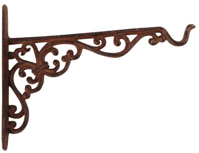 Haken Wandhalterung Blumenampel Landhaus Gusseisen 25 cm Konsole Regal Aufhänger