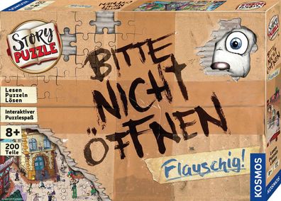Bitte nicht öffnen Puzzle: Interaktives Wimmelbild Abenteuer 8+ Kosmos