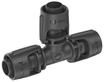Gardena T-Stück 13mm (1/2") Micro-Drip: Rohr-Abzweiger 2er Set