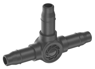 Gardena T-Stück 4,6mm (3/16") Micro-Drip: Rohr-Abzweiger 10er Set