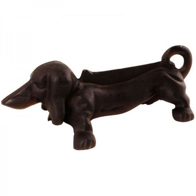 Schuhabstreifer Hund Landhaus Gusseisen Schuhputzer Dackel Garten Schmutz