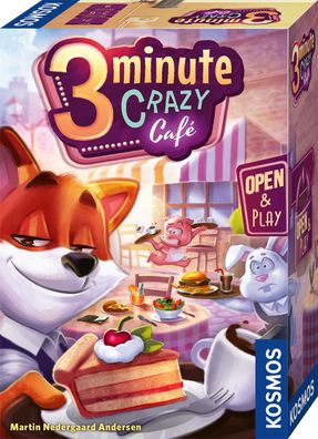 Kosmos Spiel 3 Minute Crazy Cafe| ab 8 Jahren | 9 Minuten | für 2 -6 Spieler