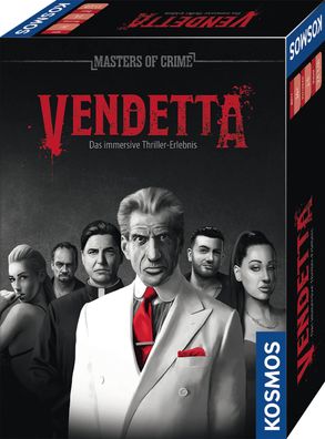 Kosmos Spiel Masters of Crime Vendetta| ab 8 Jahren | 3-4 h | für 1 -6 Spieler