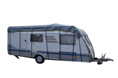 GreenYard Wohnwagen Schutzdach 500 cm Abdeckplane Wohnmobilschutzdach