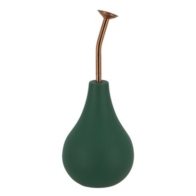 Esschert Design Gießbrause Ball L – Dunkelgrün PVC & Edelstahl