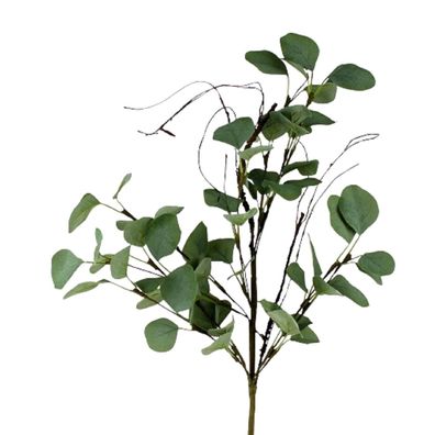 Künstlicher Eukalyptus-Zweig - 60 cm lang, vielseitig einsetzbar, täuschend echt