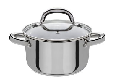 GSW Bratentopf Montreal mit Glasdeckel 16cm
