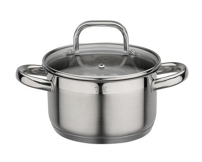 GSW Fleischtopf FOGO mit Glasdeckel 16cm