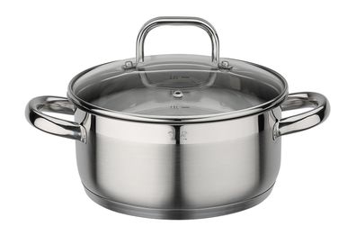 GSW Bratentopf FOGO mit Glasdeckel 20cm