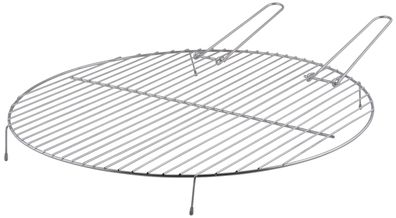 Grillrost für Feuerschale Ø 52 cm – Rundes Grillgitter aus Metall, ideal für BBQ
