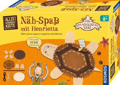 Näh-Spaß Henrietta: Magische Schildkröte Selbernähen für Kinder 8+ Kosmos