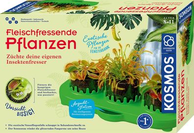 Kosmos Fleischfressende Pflanzen Experimentierkasten Züchten Kinder ab 8