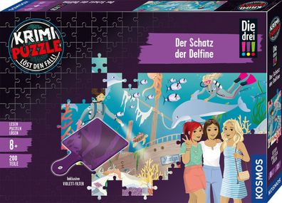 Kosmos Kosmos Krimipuzzle !!! 200T. Schatz | ab 8 Jahren | 1–4 Spieler