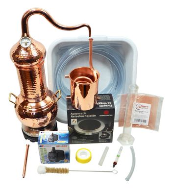 CopperGarden®" 2 Liter Kolonnenbrennerei Essence | Sorgenfrei Paket