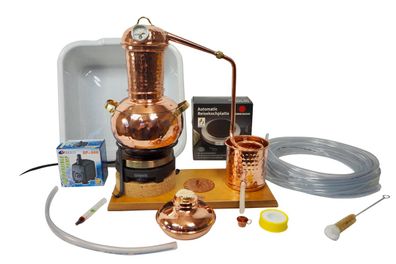 CopperGarden®" ARABIA Sorgenfrei | 2 Liter Destille mit Zubehör