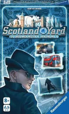 Ravensburger Mitbringspiel Scotland Yard | ab 8 Jahren | 2 - 4 Spieler